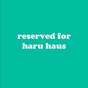 RESERVED haru haus picnic basket